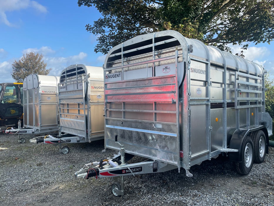 12x6 Livestock Nugent Trailer C/w Folding Sheep Decks