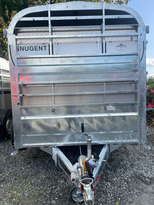 12x6 Livestock Nugent Trailer C/w Folding Sheep Decks